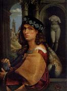 CAPRIOLO, Domenico Portrait of a man oil